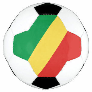 Ballon De Foot Drapeau de la République du Congo
