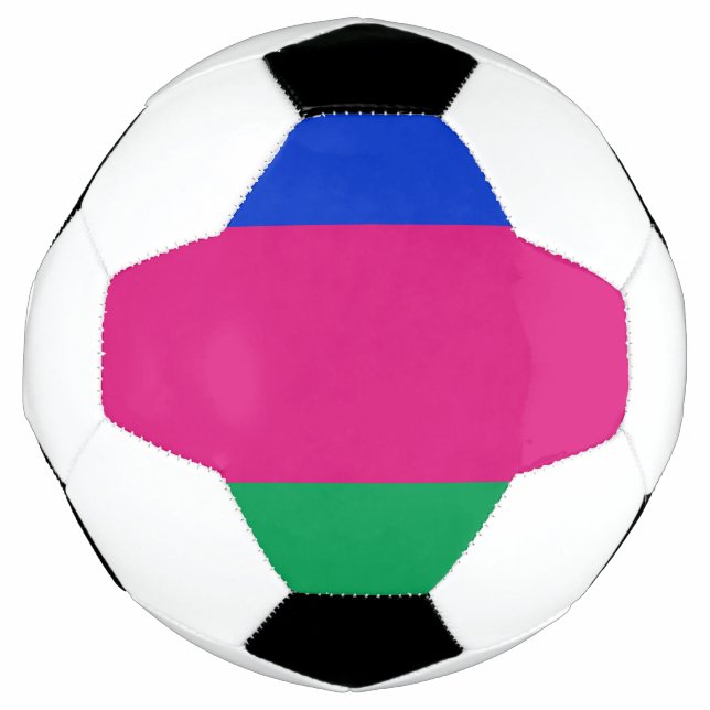 Ballon De Foot Drapeau de la République populaire du Kuban (Devant)