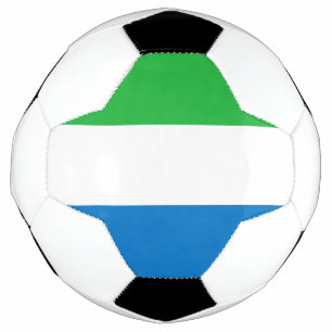 Ballon De Foot Drapeau de la Sierra Leone
