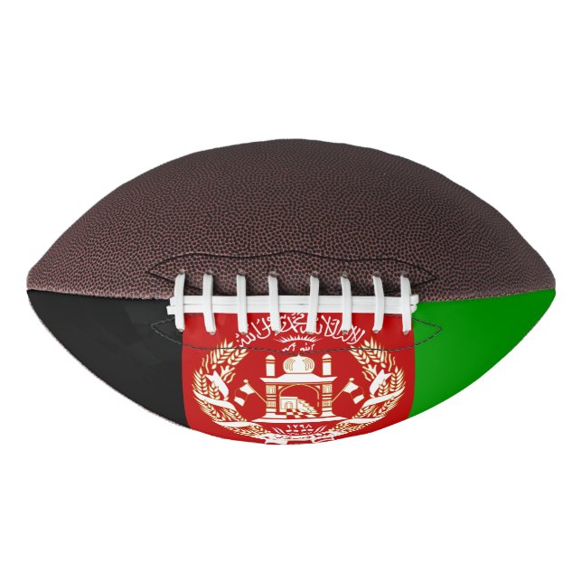 Ballon De Foot Drapeau de l'Afghanistan patriotique (Devant)
