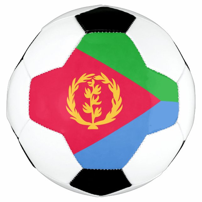 Ballon De Foot Drapeau de l'Érythrée (Devant)