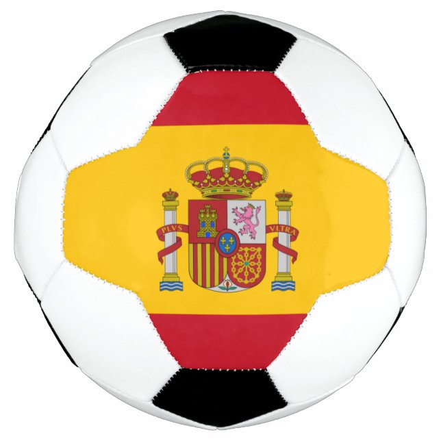 Ballon De Foot Drapeau de l'Espagne (Devant)