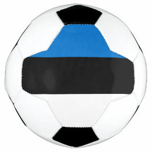 Ballon De Foot Drapeau de l'Estonie