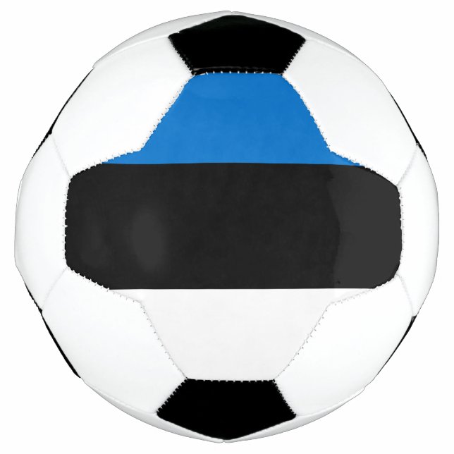 Ballon De Foot Drapeau de l'Estonie (Devant)