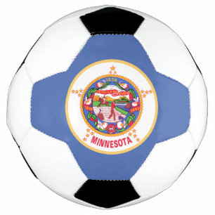 Ballon De Foot Drapeau de l'État du Minnesota