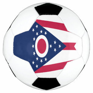 Ballon De Foot Drapeau de l'Ohio