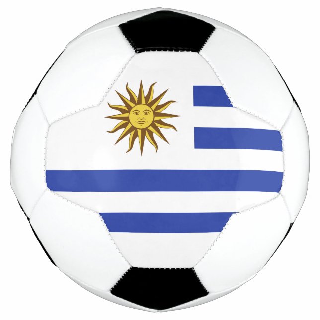 Ballon De Foot drapeau de l'Uruguay (Devant)