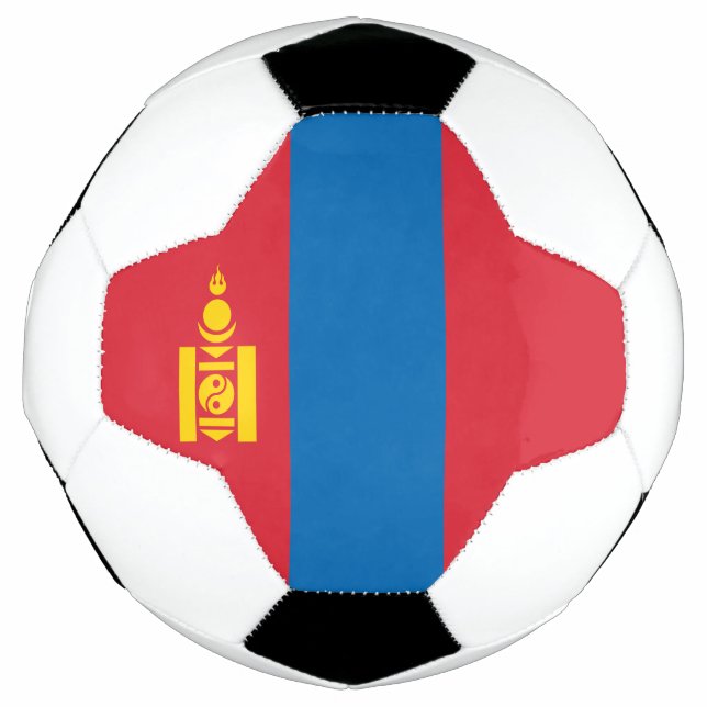 Ballon De Foot Drapeau de Mongolie (Devant)