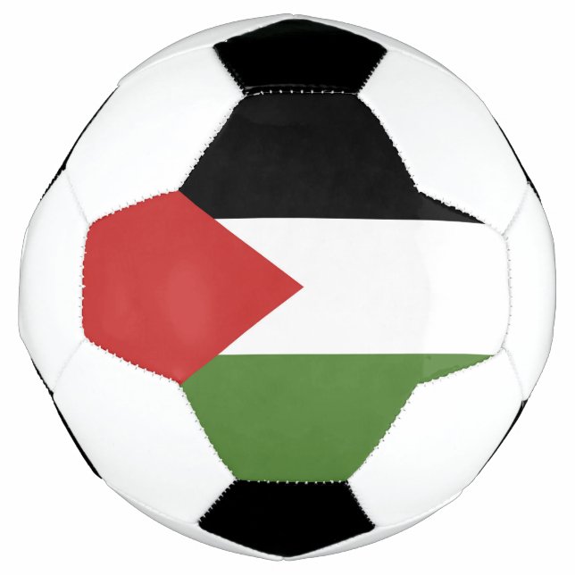 Ballon De Foot Drapeau de Palestine (Devant)