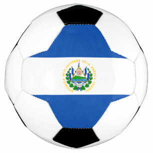 Ballon De Foot Drapeau d'El Salvador