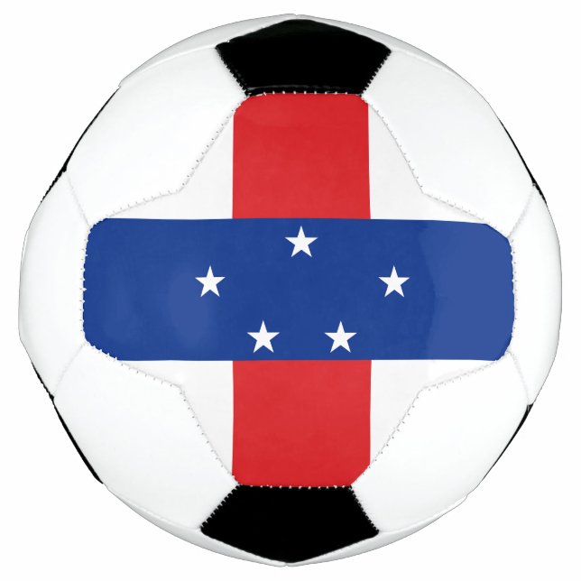 Ballon De Foot Drapeau des Antilles Pays-Bas (Devant)