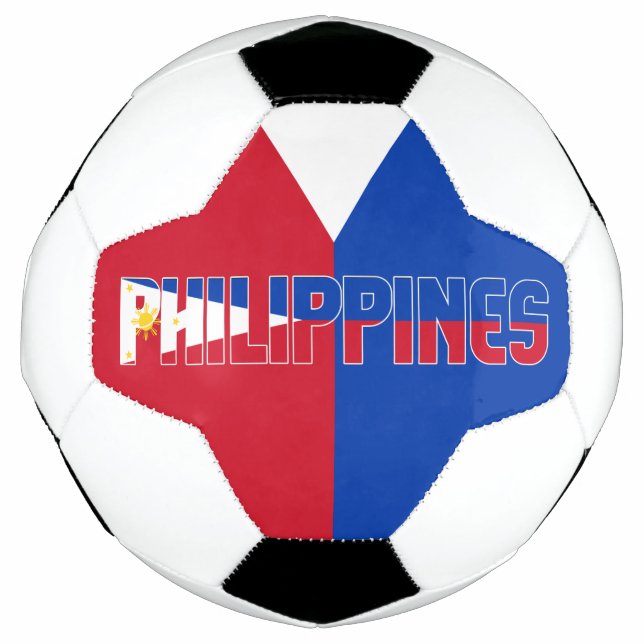 Ballon De Foot Drapeau des Philippines adorable patriotique (Devant)