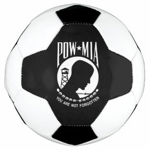 Ballon De Foot Drapeau des POW MIA : Soldats disparus de la guerr
