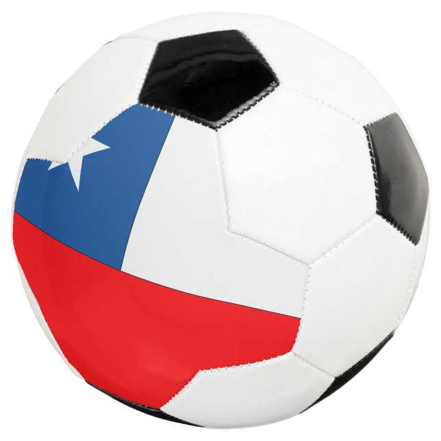 Ballon De Foot Drapeau du Chili (3/4)