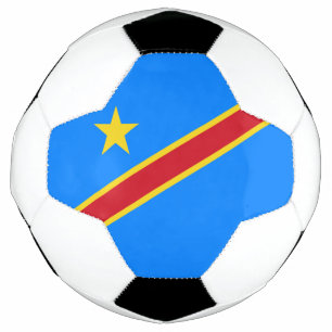 Ballon De Foot Drapeau du Congo Kinshasa