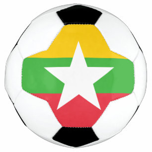 Ballon De Foot Drapeau du Myanmar