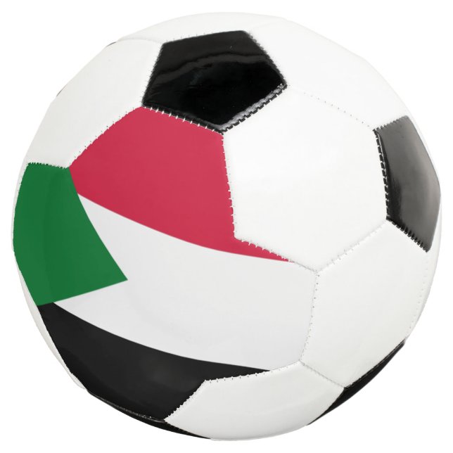 Ballon De Foot drapeau du soudan (3/4)