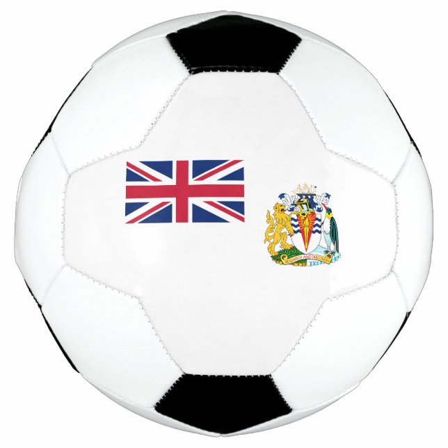 Ballon De Foot Drapeau du territoire antarctique britannique (Devant)