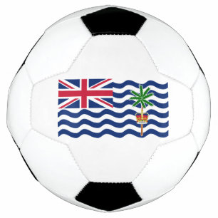 Ballon De Foot Drapeau du Territoire britannique de l'océan Indie