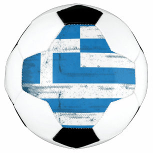 Ballon De Foot Drapeau grec