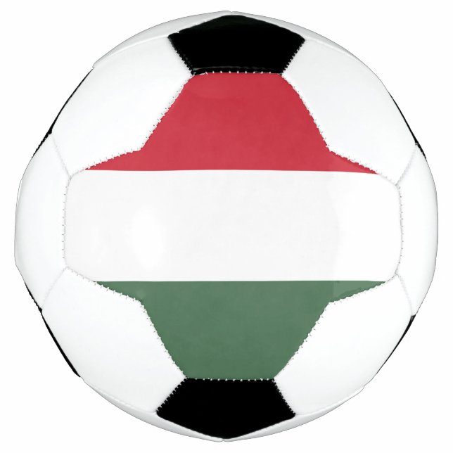 Ballon De Foot Drapeau Hongrie (Devant)