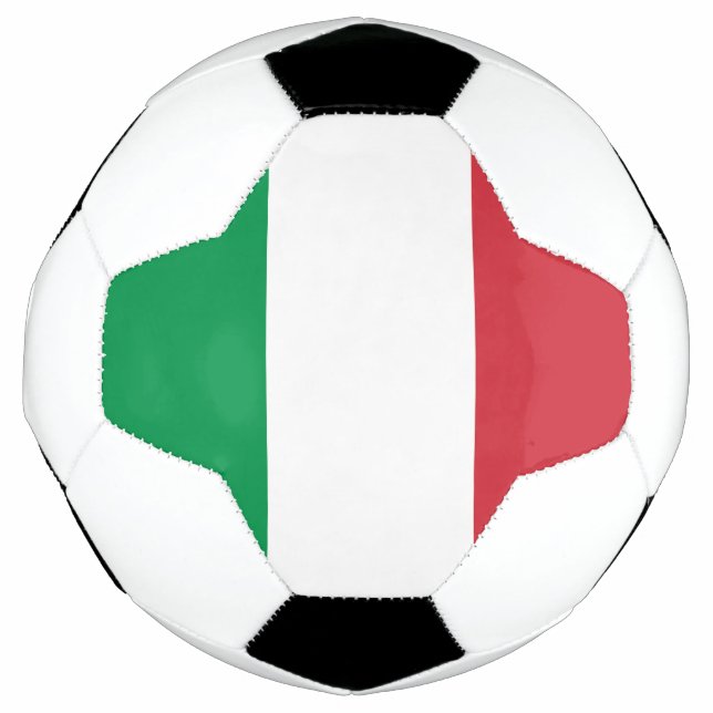 Ballon De Foot Drapeau Italie (Devant)
