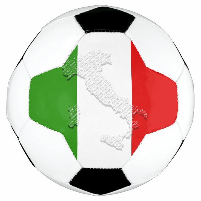 Ballon De Foot Drapeau italien (Devant)