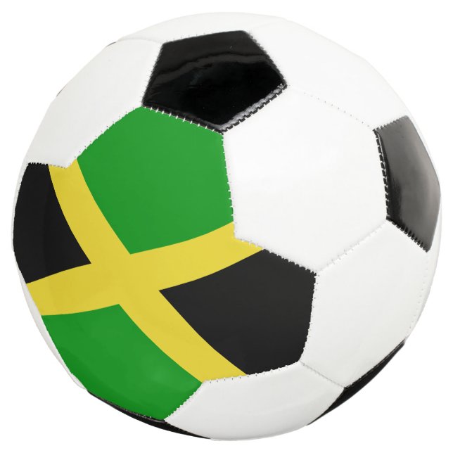 Ballon De Foot Drapeau Jamaïque (3/4)