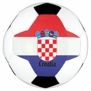 Ballon De Foot Drapeau national croate Cadeaux patriotiques