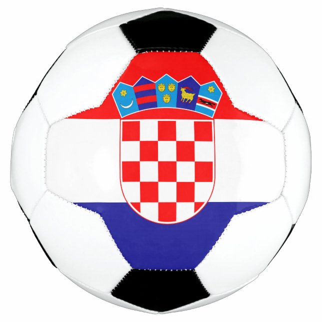 Ballon De Foot Drapeau national de Croatie Zastava Hrvatske (Devant)