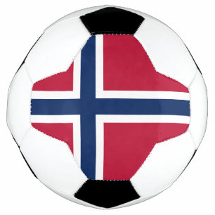 Ballon De Foot Drapeau norvégien