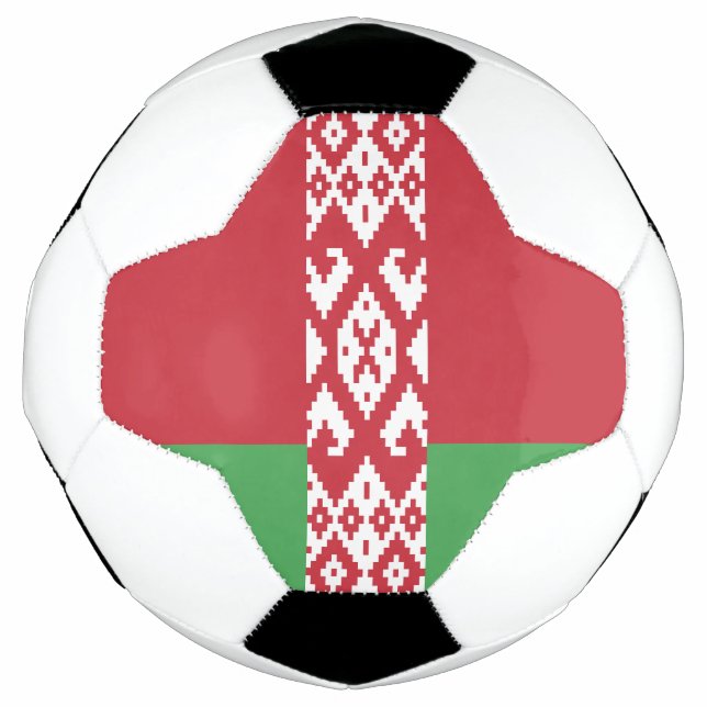 Ballon De Foot Drapeau patriotique biélorusse (Devant)