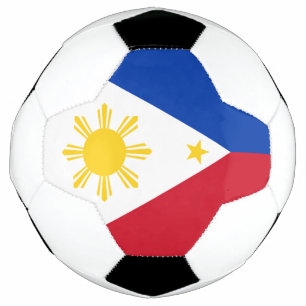 Ballon De Foot Drapeau philippin du bal de football patriotique