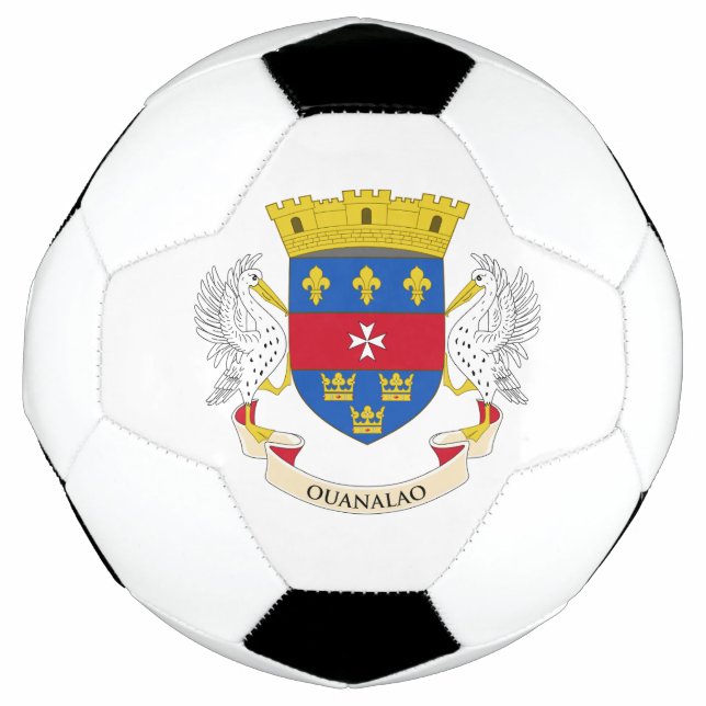 Ballon De Foot Drapeau Saint-Barthélemy (Devant)