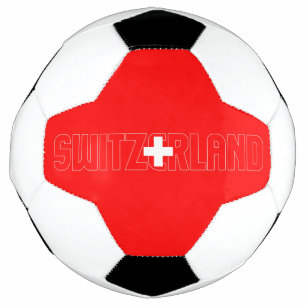 Ballon De Foot Drapeau Suisse Adorable Patriotique