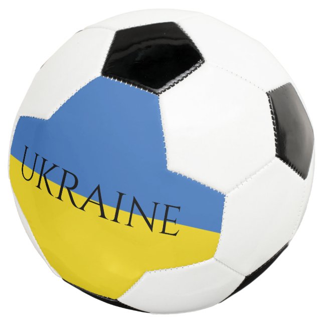 Ballon De Foot drapeau ukrainien (3/4)