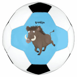 Ballon De Foot Drôle dessin humoristique de rasoir de sanglier
