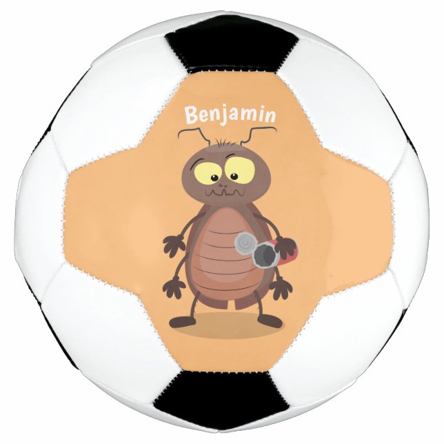 Ballon De Foot Drôle drôle de personnage de dessin animé de cafar (Devant)