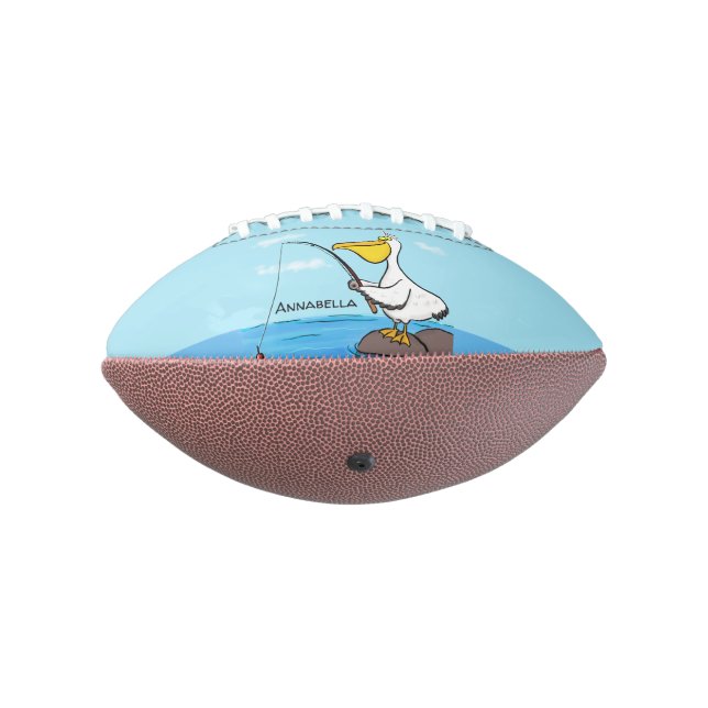 Ballon De Foot Drôle pélican de pêche (Tourné à 270°)