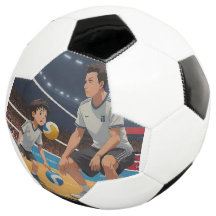 "Dynamic Duo Soccer Ball : Père-Fils Bonding Editi