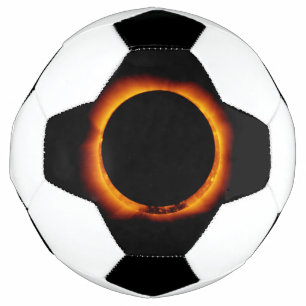 Ballon De Foot Éclipse solaire quasi totale