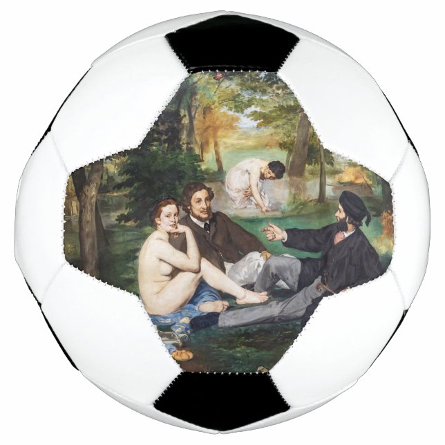 Ballon De Foot Edouard Manet - Déjeuner sur l'herbe (Devant)