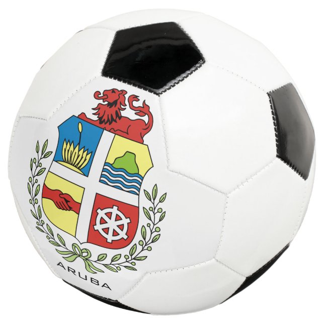 Ballon De Foot emblème aruba (3/4)