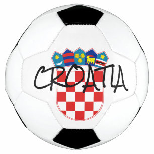 Ballon De Foot emblème croate balle de football