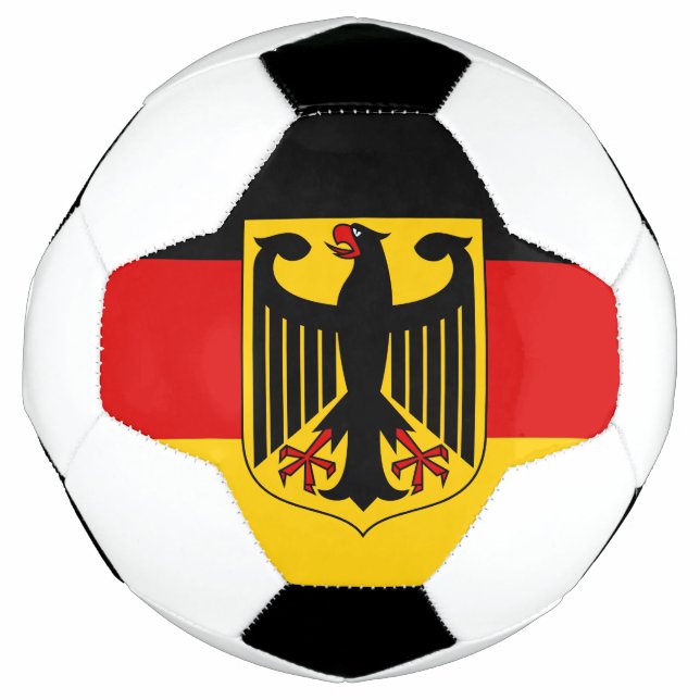 Ballon De Foot emblème de l'allemagne (Devant)
