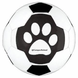 Ballon De Foot Empreinte d'animal