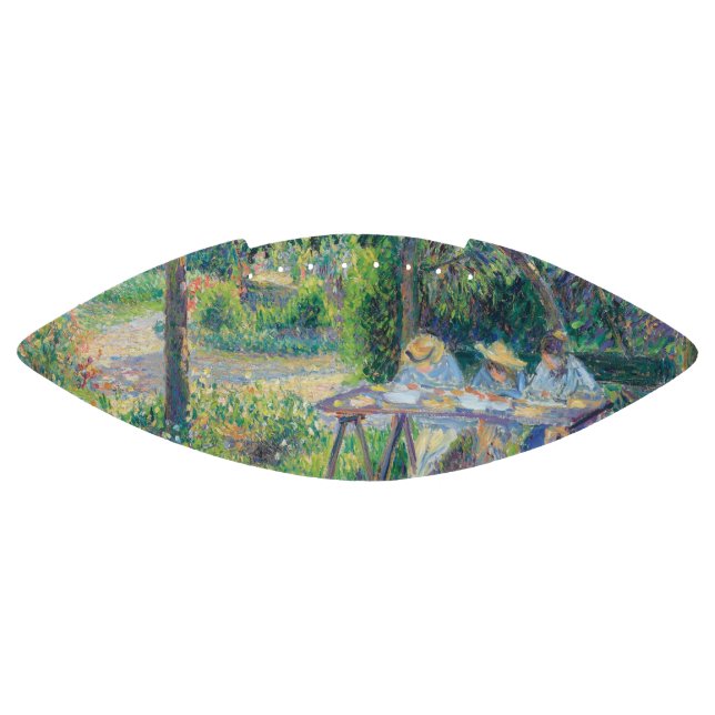 Ballon De Foot Enfants attablés dans le jardin Camille Pissarro (Panneau)