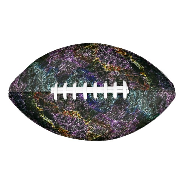 Ballon De Foot Éponge usée, détruite ou corrodée de couleur foncé (Devant)