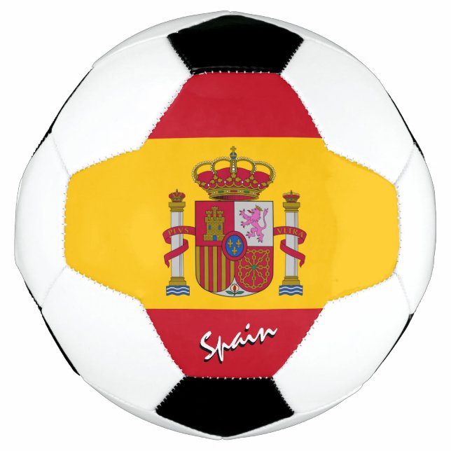 Ballon De Foot Espagne Football & drapeau espagnol / Sports (Devant)