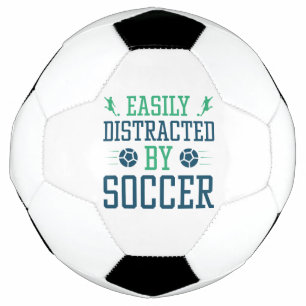 Ballon De Foot Facilement Distrait Par Le Football